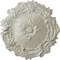 Ekena Millwork Plymouth Ceiling Medallion (Fits Canopies up to 1 5/8"), Hnd-Painted Flash Blue, 16 3/4"OD x 1 3/8"P CM16PLFBS - alternate 1
